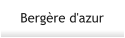 Bergère d'azur